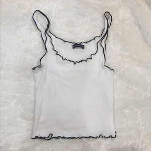 White Brandy Melville Tank Top